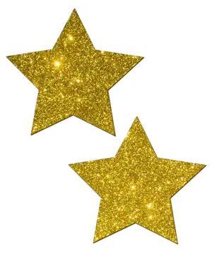 Pastease Premium Glitter Star - Gold O/S