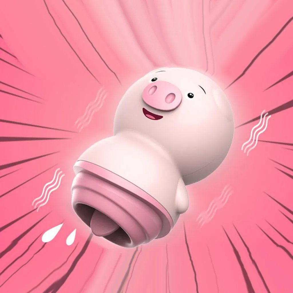 Piggy Tongue Sucking Vibrator