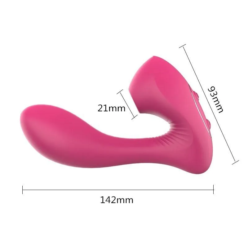 Remote Control Sucker Vibrator