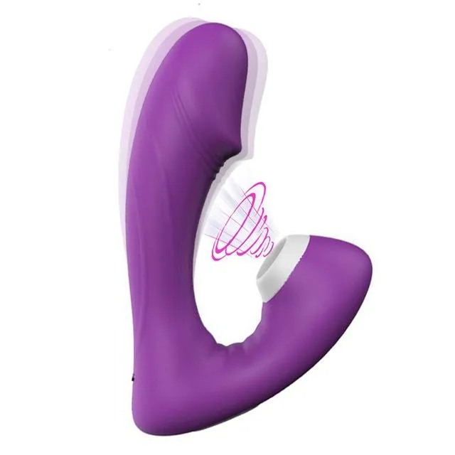 Remote Control Sucker Vibrator