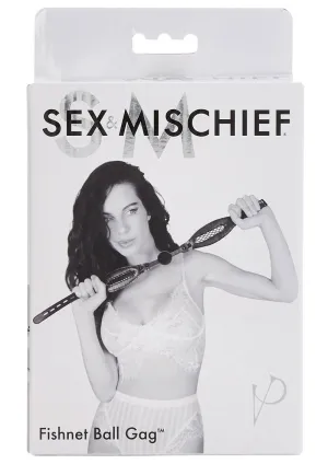 Sandm Fishnet Ball Gag