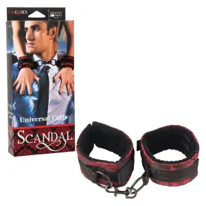 Scandal Universal Cuffs - Black/Red