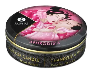 Shunga Aphrodisia Mini Candlelight Massage Candle - 1 oz Roses