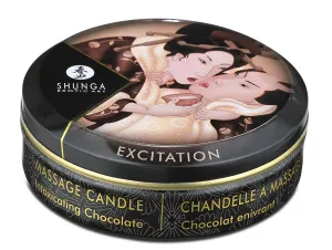 Shunga Excitation Mini Candlelight Massage Candle - 1 oz Intoxicating Chocolate