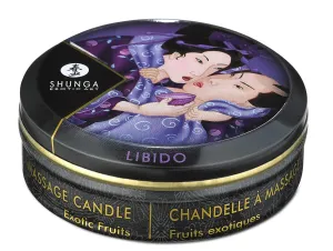 Shunga Libido Mini Candlelight Massage Candle - 1 oz Exotic Fruits