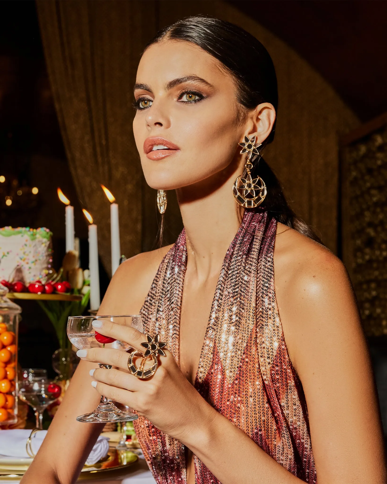 Starlett Mirrored Earrings