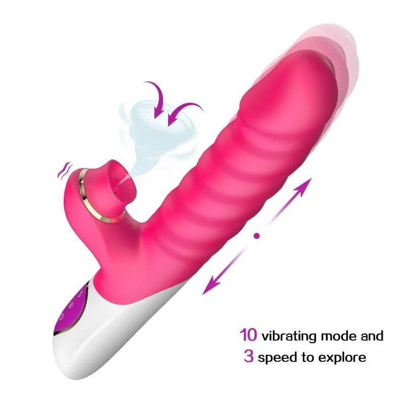 Thrusting Rabbit Vibrator