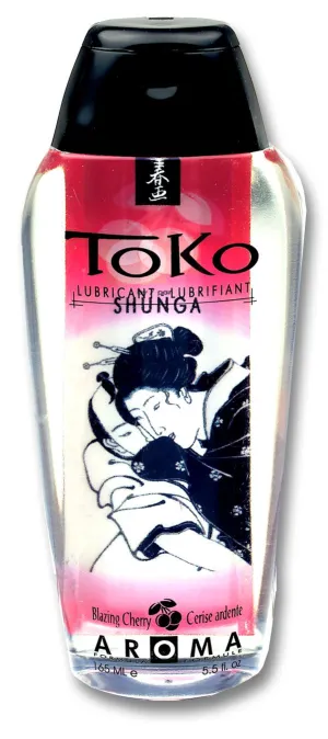 Toko Aroma Personal Lubricant - Blazing Cherry - 5.5 Fl. Oz.