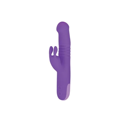 Trio Thruster 9 Silicone 3 in 1 Rechargeable Rabbit Vibrator