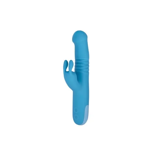 Trio Thruster 9 Silicone 3 in 1 Rechargeable Rabbit Vibrator