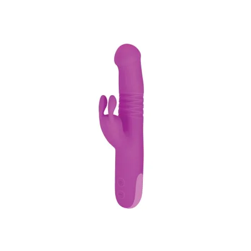 Trio Thruster 9 Silicone 3 in 1 Rechargeable Rabbit Vibrator