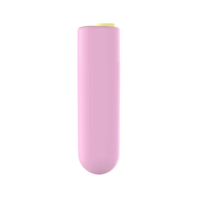 Vibrator bullet TOYZ4LOVERS Power Pocket Pink Dreams. pentru stimularea clitorisului. 10 funcții de vibrație. 6 cm. roz