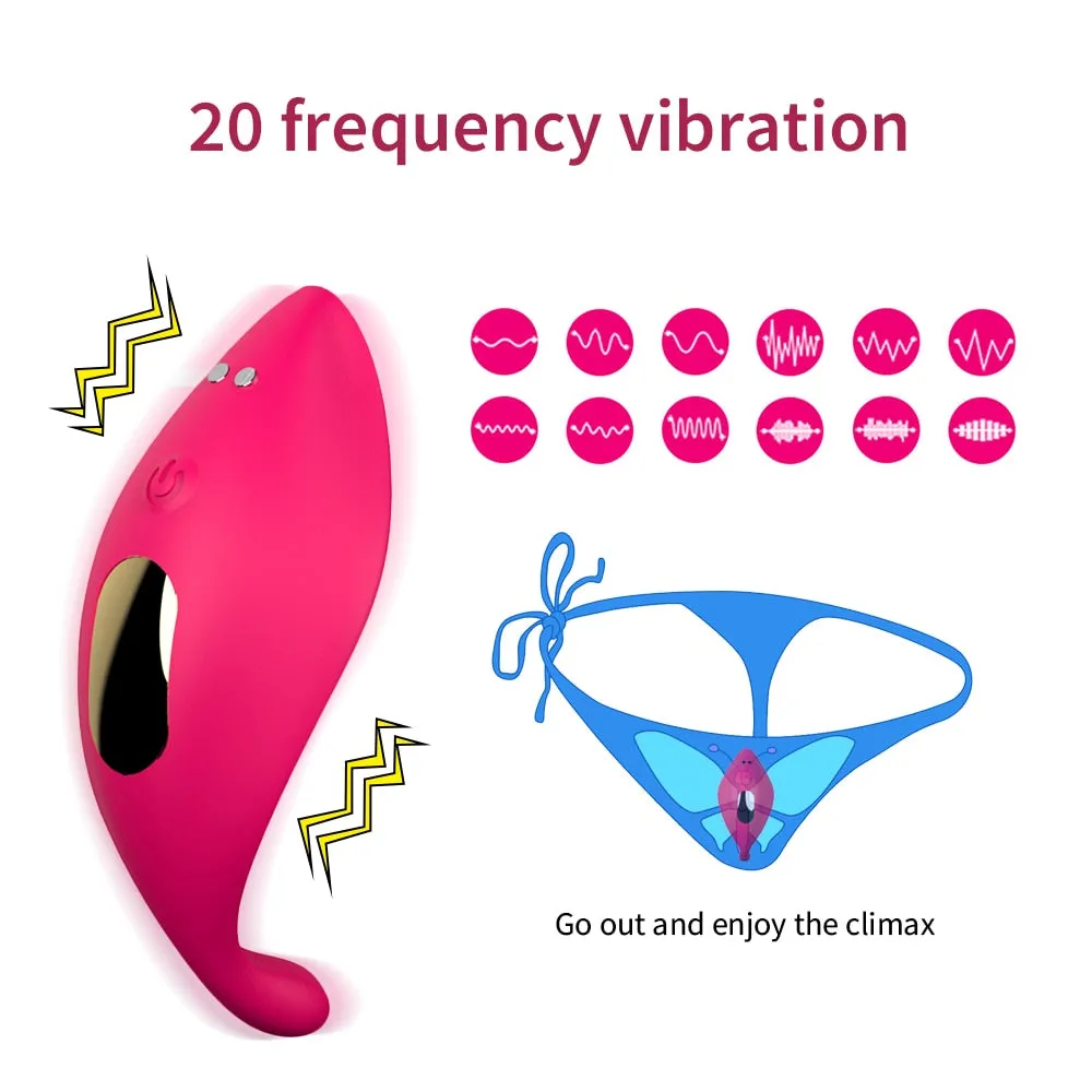 Wireless Female Wearable Adult Female Masturbation Silicone Vibrator