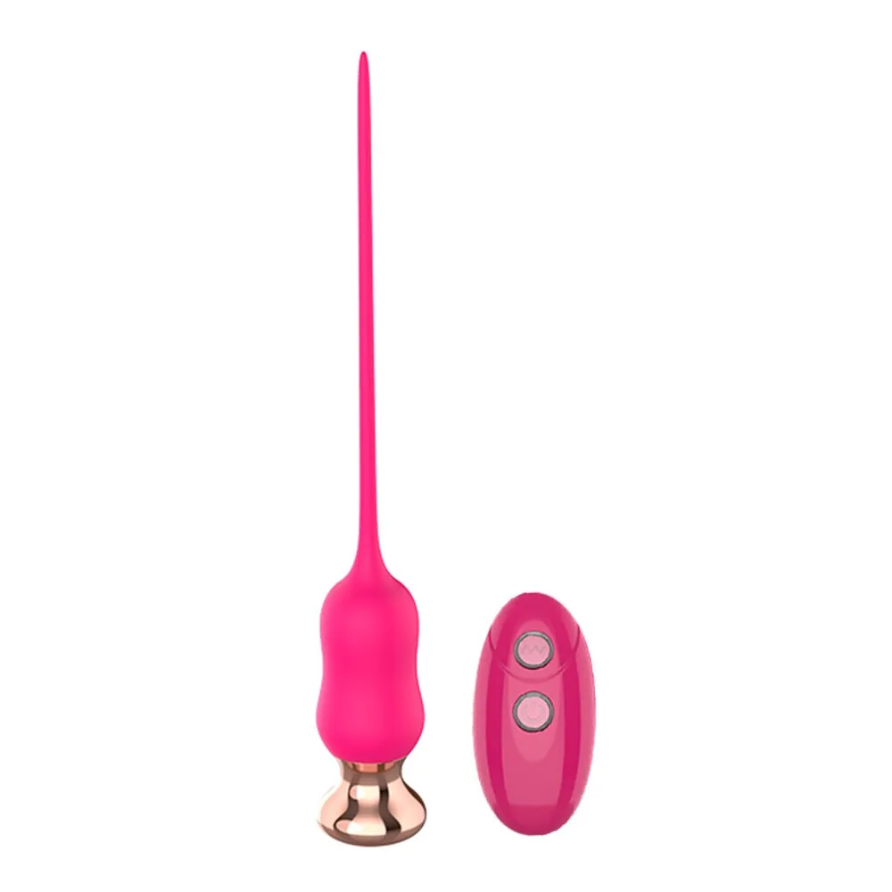 Wireless Urethral Sounding Vibrator Delayed Ejaculation Penis Plug