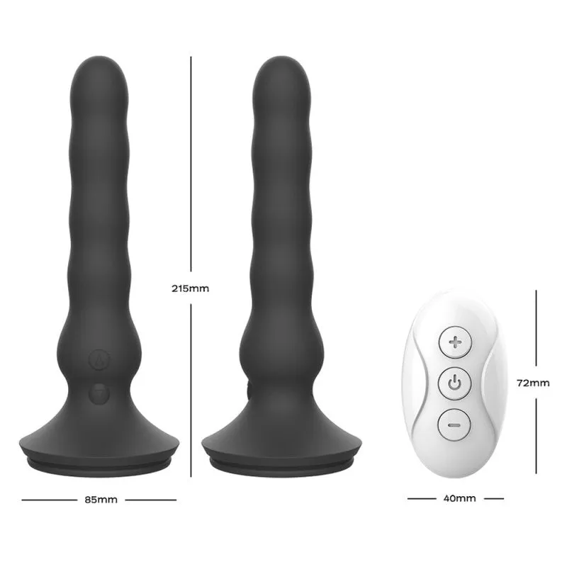 Wriggling Silicone Vibrator